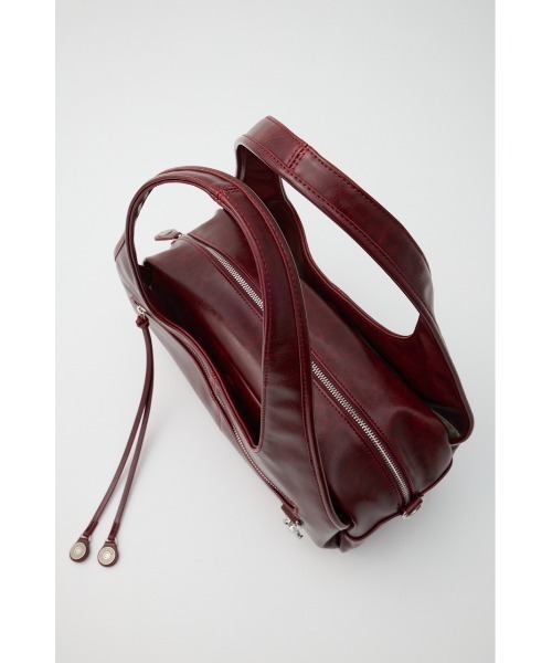 MOUSSY（マウジー）の「DOUBLE HANDLE ZIP バッグ（ハンドバッグ・レディース・レッド/ブラック・FREE）」の17枚目の写真