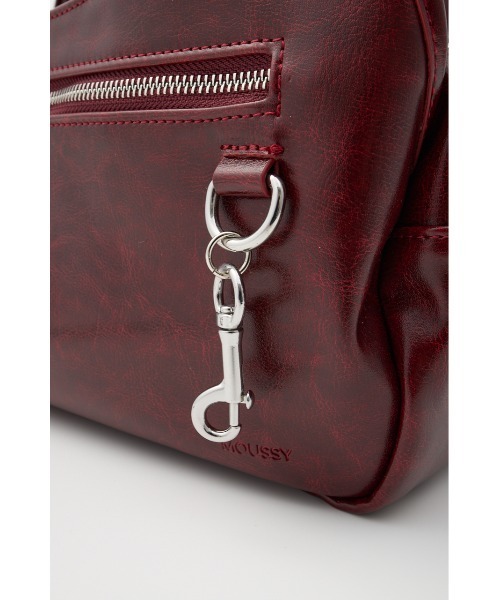MOUSSY（マウジー）の「DOUBLE HANDLE ZIP バッグ（ハンドバッグ・レディース・レッド/ブラック・FREE）」の18枚目の写真