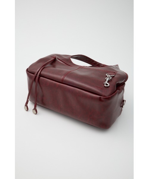 MOUSSY（マウジー）の「DOUBLE HANDLE ZIP バッグ（ハンドバッグ・レディース・レッド/ブラック・FREE）」の21枚目の写真