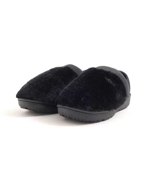 MEI（メイ）の「【MEI メイ】FUR MOC SHOES ファー モックシューズ / Lady’s（スリッポン・レディース・グレー/レオパード/ブラック/ベージュ・L/M/S）」の18枚目の写真