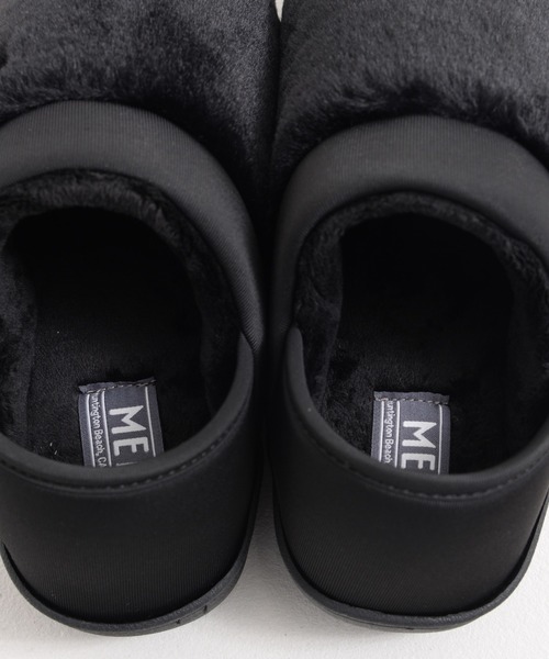 MEI（メイ）の「【MEI メイ】FUR MOC SHOES ファー モックシューズ / Lady’s（スリッポン・レディース・グレー/レオパード/ブラック/ベージュ・L/M/S）」の9枚目の写真