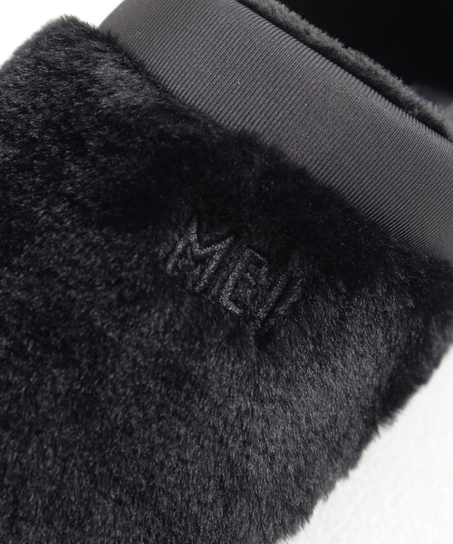 MEI（メイ）の「【MEI メイ】FUR MOC SHOES ファー モックシューズ / Lady’s（スリッポン・レディース・グレー/レオパード/ブラック/ベージュ・L/M/S）」の15枚目の写真