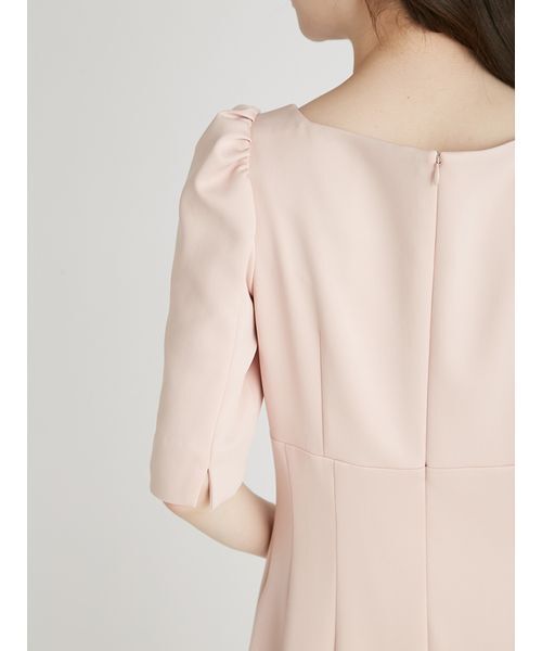 CELFORD（セルフォード）の「ポンチマーメイドシルエットワンピース（ワンピース・レディース・ピンクベージュ/ネイビー/モカ・36/38）」の12枚目の写真