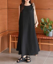 Petitle（プチレ）の「[ 低身長向けサイズ ] リラックスワンピース（ワンピース）」