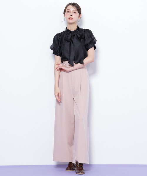 ◇細ベルト付きワイドパンツ（その他パンツ）｜JILL by JILL STUART