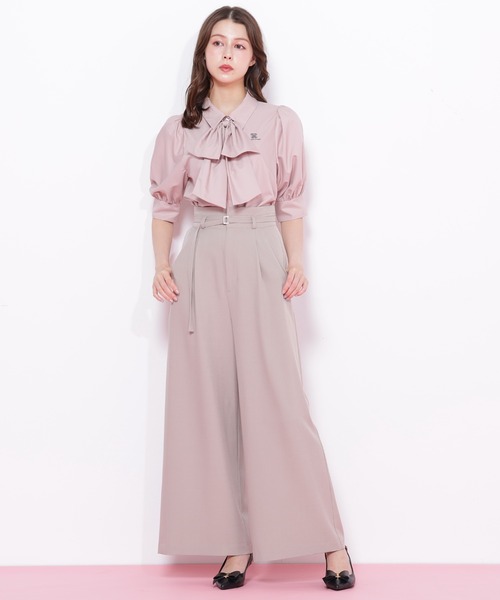 ◇細ベルト付きワイドパンツ（その他パンツ）｜JILL by JILL STUART