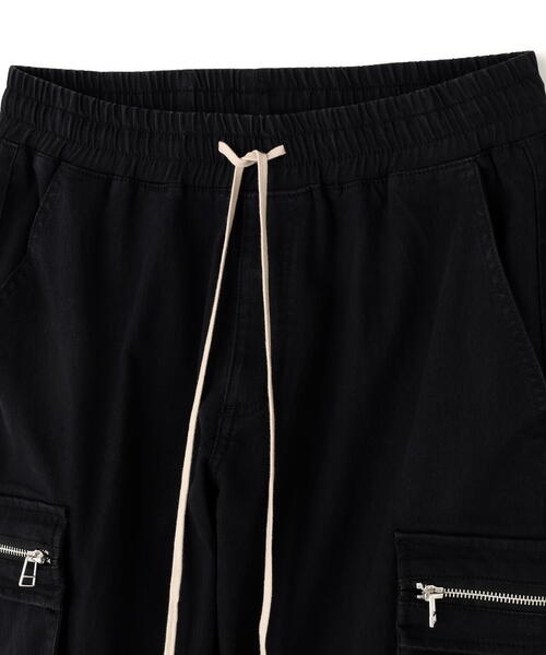 DANKE SCHON（ダンケシェーン）の「【WEB&DEPOT限定】DankeSchon/ダンケシェーン/STRETCH TWILL FLAP CARGO PANTS（カーゴパンツ・メンズ・ブラック・XL/M/L/S）」の4枚目の写真