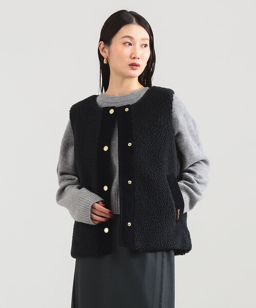 Barbour DULSIE LINER バブアー　ボアベスト BARBOUR/バブアー】DULSIE LINER / ボアベスト / WEB限定｜SELECT BY