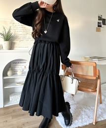 ワンピース（ブラック/黒色系・フリル）ファッション通販 - ZOZOTOWN