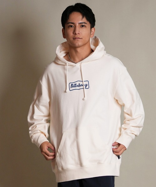 BILLABONG（ビラボン）の「BILLABONG/ビラボン プルオーバー/パーカー バックデザイン サガラ刺繍 BF012-007（パーカー・メンズ・ブラック/クリーム/グリーン・L/M/XL）」の10枚目の写真