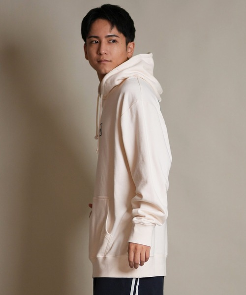 BILLABONG（ビラボン）の「BILLABONG/ビラボン プルオーバー/パーカー バックデザイン サガラ刺繍 BF012-007（パーカー・メンズ・ブラック/クリーム/グリーン・L/M/XL）」の11枚目の写真