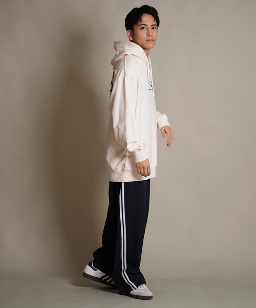 BILLABONG（ビラボン）の「BILLABONG/ビラボン プルオーバー/パーカー バックデザイン サガラ刺繍 BF012-007（パーカー・メンズ・ブラック/クリーム/グリーン・L/M/XL）」の15枚目の写真