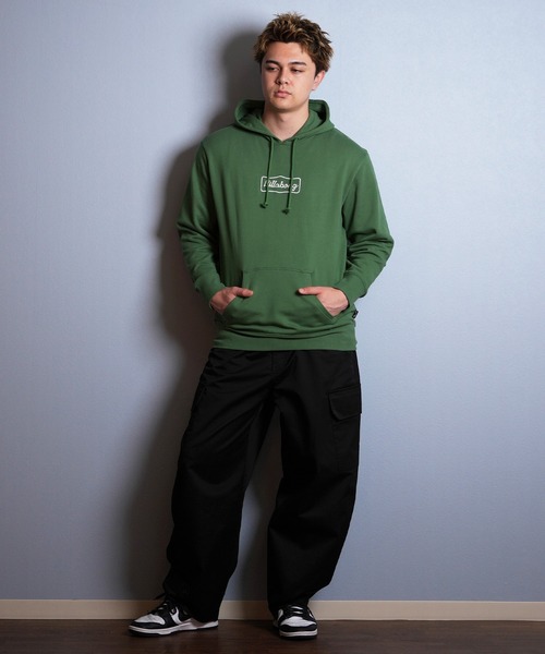 BILLABONG（ビラボン）の「BILLABONG/ビラボン プルオーバー/パーカー バックデザイン サガラ刺繍 BF012-007（パーカー・メンズ・ブラック/クリーム/グリーン・L/M/XL）」の19枚目の写真