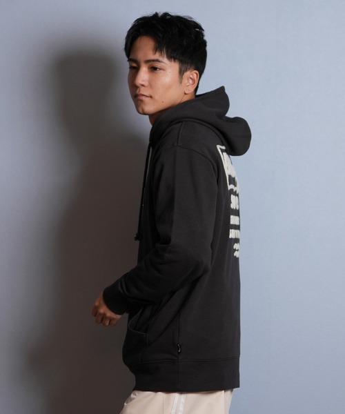 BILLABONG（ビラボン）の「BILLABONG/ビラボン プルオーバー/パーカー バックデザイン サガラ刺繍 BF012-007（パーカー・メンズ・ブラック/クリーム/グリーン・L/M/XL）」の5枚目の写真