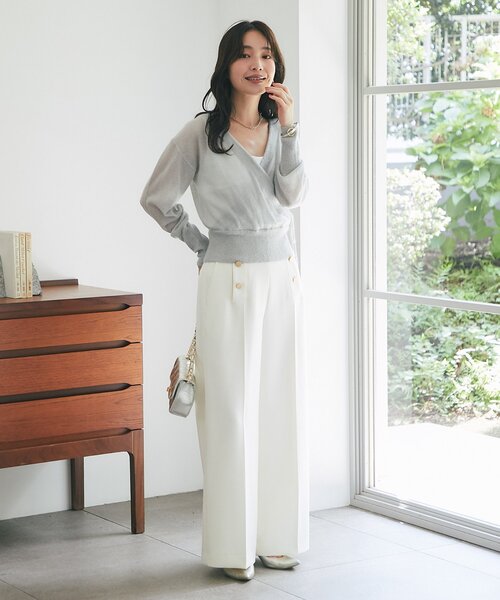 完売商品♡ 新品タグ付き❣️ラブティックボンボン　マリンパンツ miki監修】ダブルクロスマリンパンツ | La boutique BonBon(ラブ