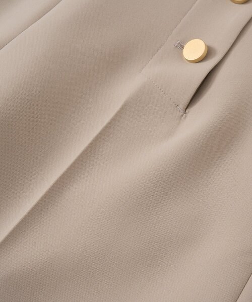 La boutique BonBon(ラブティックボンボン)の「【今すぐお届!miki監修・4サイズ展開あり】ダブルクロスマリンパンツ(スラックス・レディース・オフホワイト/ネイビー/グレイッシュベージュ・PS/34/38/36)」の5枚目の写真