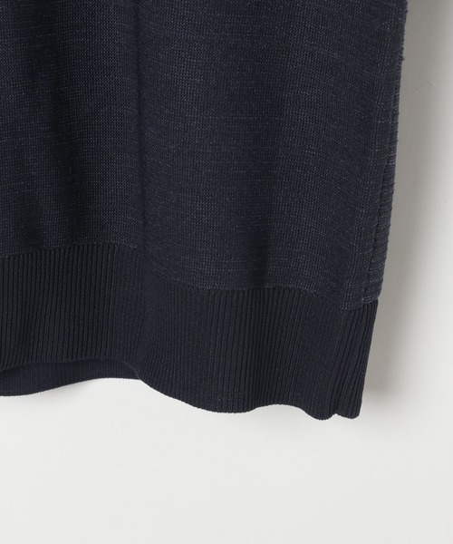 BAYFLOW（ベイフロー）の「[セットでお得!]ニットレイヤードプルオーバー（ニット/セーター・メンズ・グレイッシュベージュ/ネイビー・MEDIUM/LARGE）」の8枚目の写真