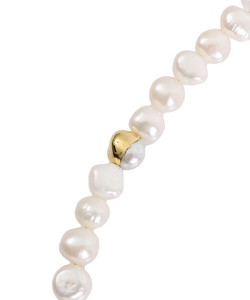 Preek（プリーク）の「PREEK / プリーク：【レディース】BAROQUE PEARL LARIAT NECKLACE：BP-25[ANN]（ネックレス・レディース・ホワイト・FREE）」の5枚目の写真