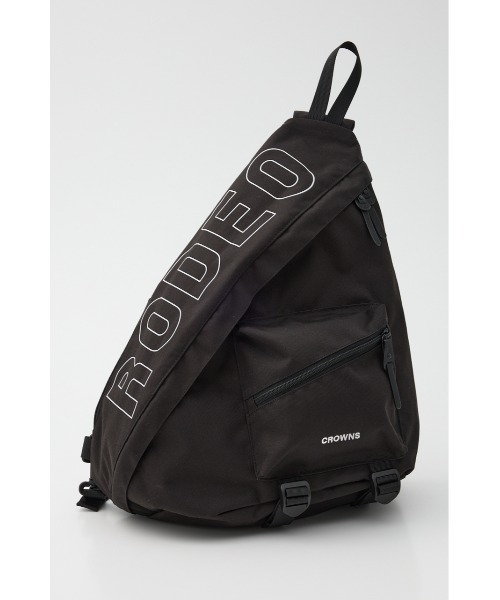 RODEO CROWNS WIDE BOWL（ロデオクラウンズワイドボウル）の「ロゴワンショルダーバッグ（ショルダーバッグ・メンズ・ブラック・FREE）」の2枚目の写真