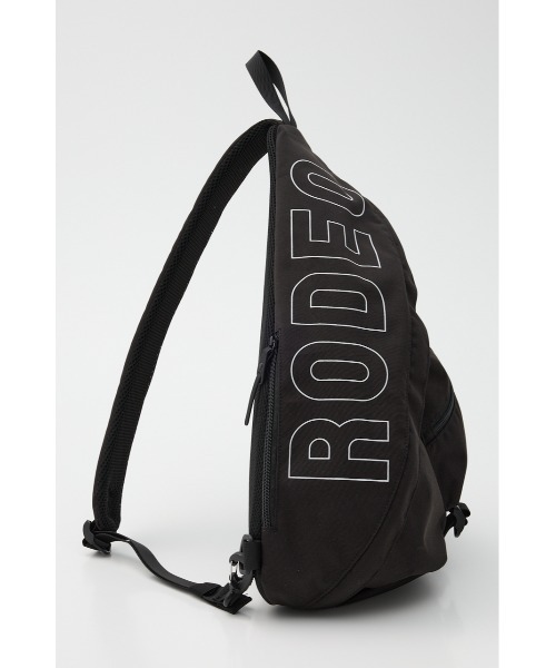 RODEO CROWNS WIDE BOWL（ロデオクラウンズワイドボウル）の「ロゴワンショルダーバッグ（ショルダーバッグ・メンズ・ブラック・FREE）」の4枚目の写真