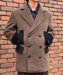 Noen（ノエン）の「スエードデザインメルトンPコート（ピーコート）」