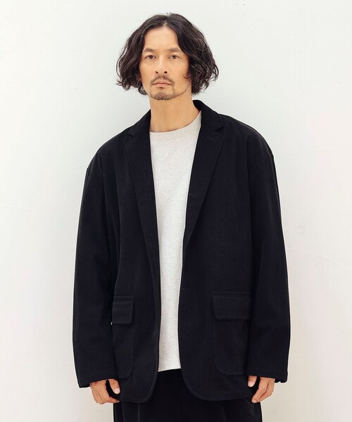 ポリエステルコーデュロイ ジャケット（テーラードジャケット）｜B