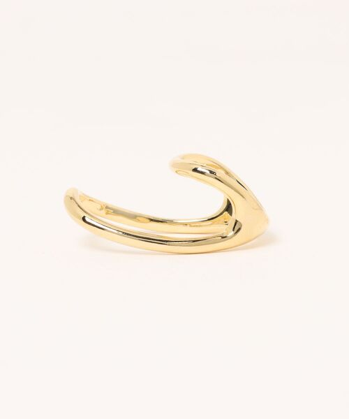 BROTHERHOOD(ブラザーフッド)の「【earyear】Liquid Arc Double Finger Ring(リング・レディース・ゴールド/シルバー・FREE)」の15枚目の写真