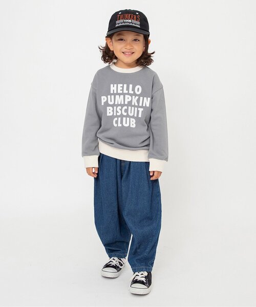 BREEZE(ブリーズ)の「【ジュニア対応】バルーンパンツ(その他パンツ・キッズ・キナリ/ストライプ/インディゴブルー/イエロー/レッド/グレー/ブラック/パープル・90/100/110/120/130/140/150)」の19枚目の写真