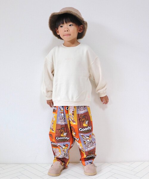 BREEZE(ブリーズ)の「【ジュニア対応】バルーンパンツ(その他パンツ・キッズ・キナリ/ストライプ/インディゴブルー/イエロー/レッド/グレー/ブラック/パープル・90/100/110/120/130/140/150)」の15枚目の写真