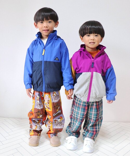 BREEZE(ブリーズ)の「【ジュニア対応】バルーンパンツ(その他パンツ・キッズ・キナリ/ストライプ/インディゴブルー/イエロー/レッド/グレー/ブラック/パープル・90/100/110/120/130/140/150)」の14枚目の写真