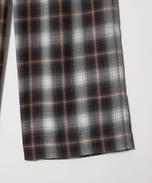 CITEN（シテン）の「＜CITEN＞オンブレチェックイージーパンツ（スラックス・レディース・ダークグレー/オフホワイト・M/S）」の15枚目の写真