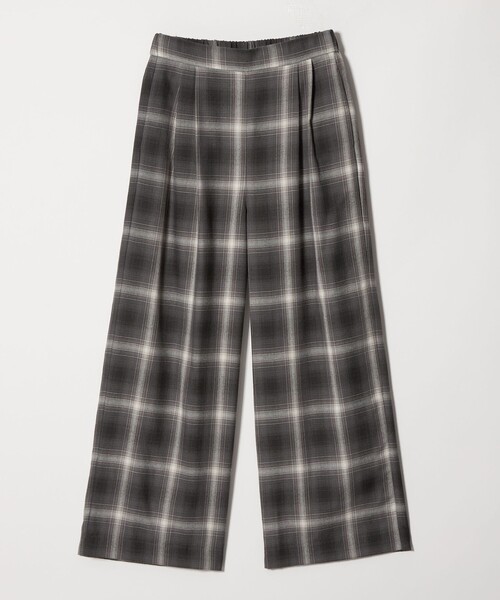 CITEN（シテン）の「＜CITEN＞オンブレチェックイージーパンツ（スラックス・レディース・ダークグレー/オフホワイト・M/S）」の17枚目の写真