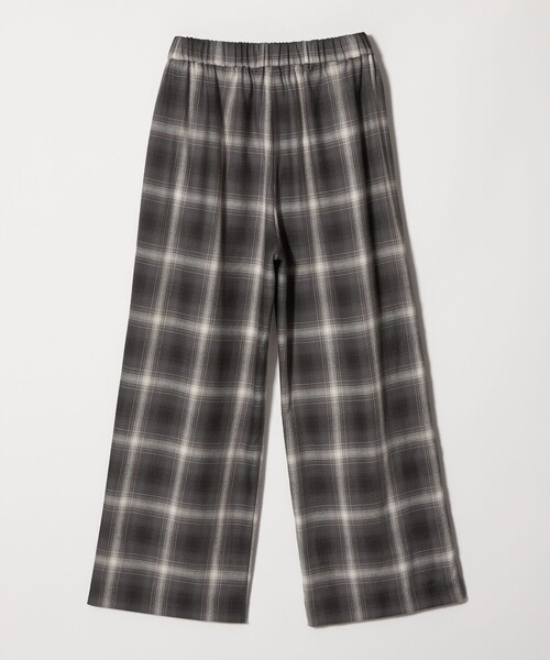 CITEN（シテン）の「＜CITEN＞オンブレチェックイージーパンツ（スラックス・レディース・ダークグレー/オフホワイト・M/S）」の18枚目の写真