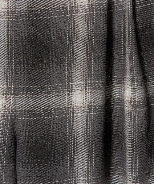 CITEN（シテン）の「＜CITEN＞オンブレチェックイージーパンツ（スラックス・レディース・ダークグレー/オフホワイト・M/S）」の21枚目の写真