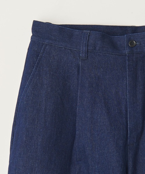 info. BEAUTY&YOUTH（インフォビューティアンドユース）の「【マルチサイズ】11.5オンス デニム ワイドストレート スラックス（デニムパンツ・メンズ・ブラック系その他/ネイビー/ブラック・マルチサイズ）」の21枚目の写真