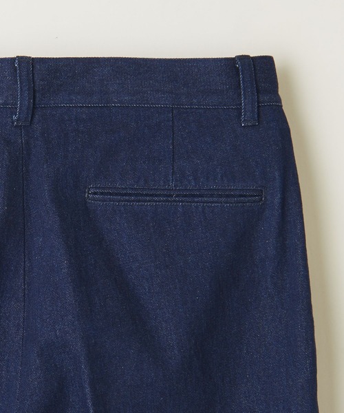 info. BEAUTY&YOUTH（インフォビューティアンドユース）の「【マルチサイズ】11.5オンス デニム ワイドストレート スラックス（デニムパンツ・メンズ・ブラック系その他/ネイビー/ブラック・マルチサイズ）」の22枚目の写真