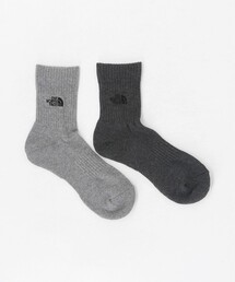 THE NORTH FACE（ザノースフェイス）の「＜THE NORTH FACE＞ロゴ 2P クルーソックス / 靴下（ソックス/靴下）」