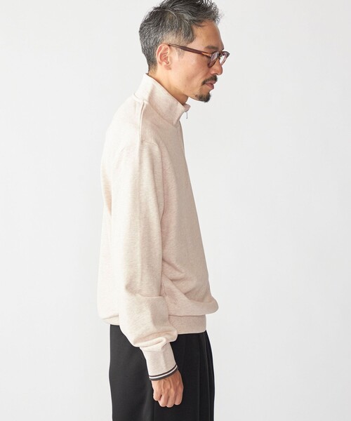 FRED PERRY: ハーフ ジップ スウェット（スウェット）｜FRED PERRY