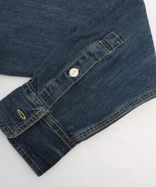 BACKYARD FAMILY（バックヤードファミリー）の「HOUSTON ヒューストン USA COTTON DENIM WORK SHIRT（シャツ/ブラウス・メンズ・ブルー系その他・L）」の8枚目の写真