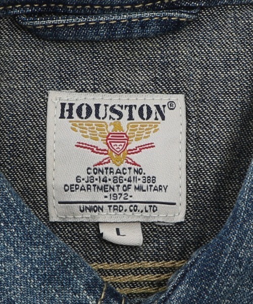 BACKYARD FAMILY（バックヤードファミリー）の「HOUSTON ヒューストン USA COTTON DENIM WORK SHIRT（シャツ/ブラウス・メンズ・ブルー系その他・L）」の11枚目の写真