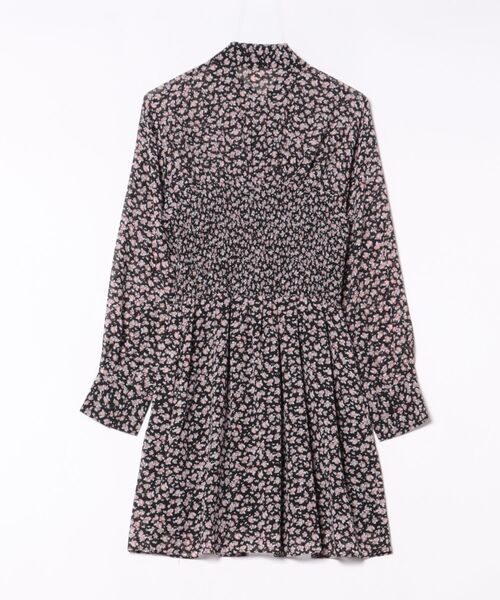 MICHAEL KORS（マイケルコース）の「フローラル スモック シャツ ドレス（シャツワンピース・レディース・ピンク系・M/XS/S）」の2枚目の写真