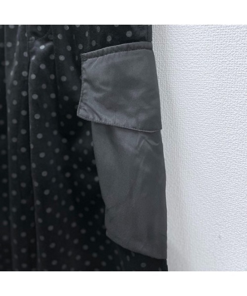 garcon la raison（ギャルソン・ラ・レゾン）の「ベロアドットフレアーパンツ（レディース）（その他パンツ・レディース・カーキ/ブラック・2/1）」の14枚目の写真