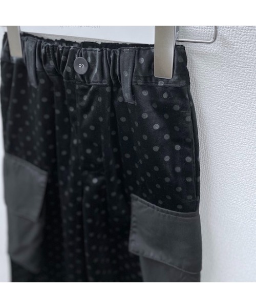 garcon la raison（ギャルソン・ラ・レゾン）の「ベロアドットフレアーパンツ（レディース）（その他パンツ・レディース・カーキ/ブラック・2/1）」の15枚目の写真