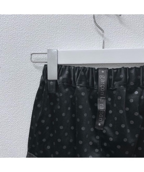 garcon la raison（ギャルソン・ラ・レゾン）の「ベロアドットフレアーパンツ（レディース）（その他パンツ・レディース・カーキ/ブラック・2/1）」の16枚目の写真