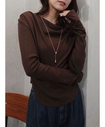 LAGUNAMOON | オフショルドレープ2WAYトップス(Tシャツ/カットソー)