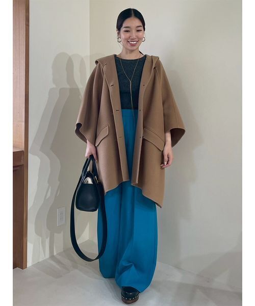 セール】フードポンチョコート（チェスターコート）｜Mila Owen（ミラ