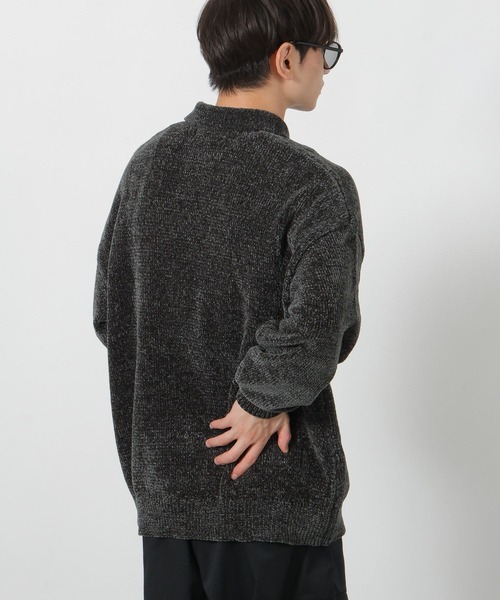 LAKOLE（ラコレ）の「モールポロニットプルオーバー / 580003（ニット/セーター・メンズ・ネイビー/チャコール/ホワイト/ブラウン・MEDIUM/LARGE）」の8枚目の写真