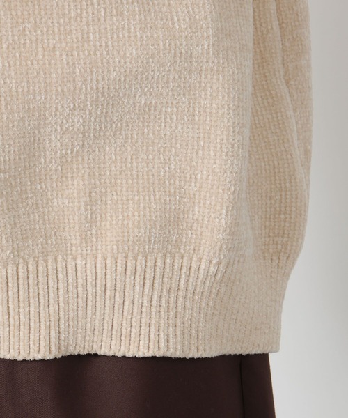 LAKOLE（ラコレ）の「モールポロニットプルオーバー / 580003（ニット/セーター・メンズ・ネイビー/チャコール/ホワイト/ブラウン・MEDIUM/LARGE）」の21枚目の写真