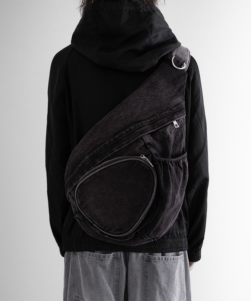 RUUBON（ルーボン）の「【RUUBON】denim one shoulder bag / デニム