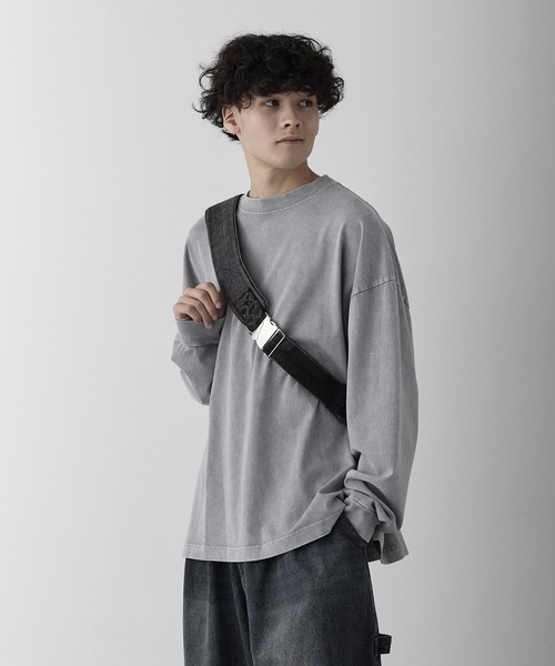 RUUBON(ルーボン)の「【RUUBON】denim one shoulder bag / デニムワンショルダーバッグ(ショルダーバッグ・メンズ・ブラック・FREE)」の11枚目の写真